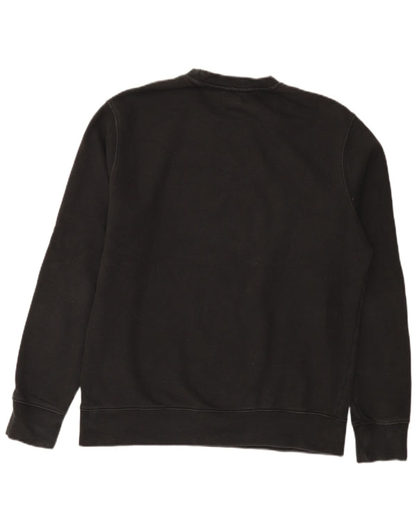Levi's Herren Standard-Sweatshirt-Pullover aus mittelschwarzer Baumwolle