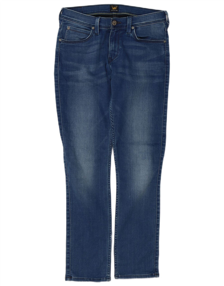 LEE Damen Jade Slim Jeans W30 L29 Blaue Baumwolle