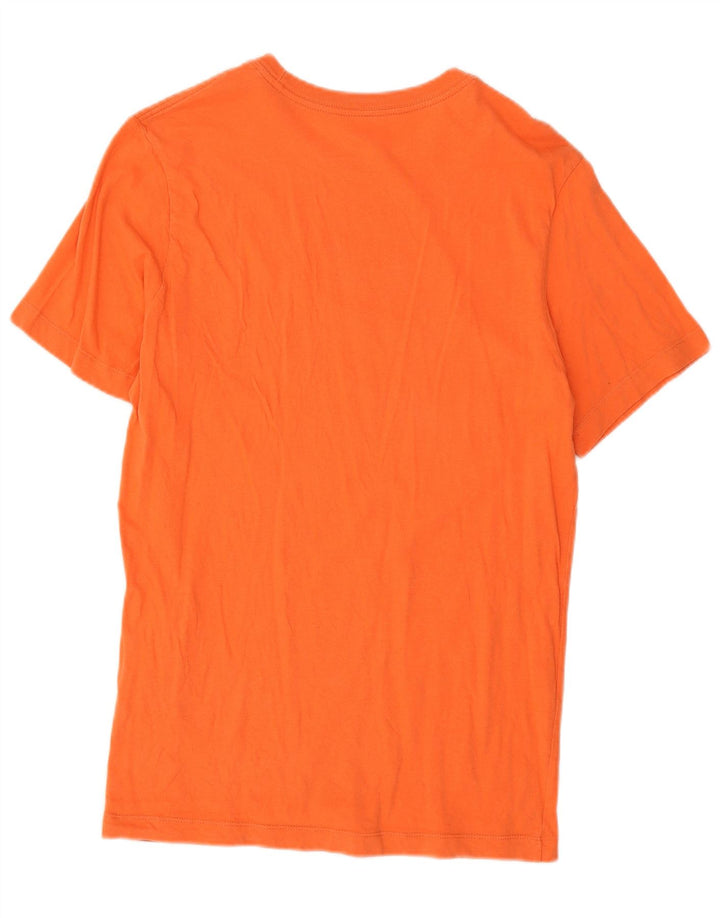 Nike Herren-T-Shirt mit Grafik, mittelorange Baumwolle