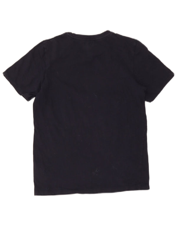 Jack & Jones Grafik-T-Shirt für Jungen, 13–14 Jahre, marineblaue Baumwolle