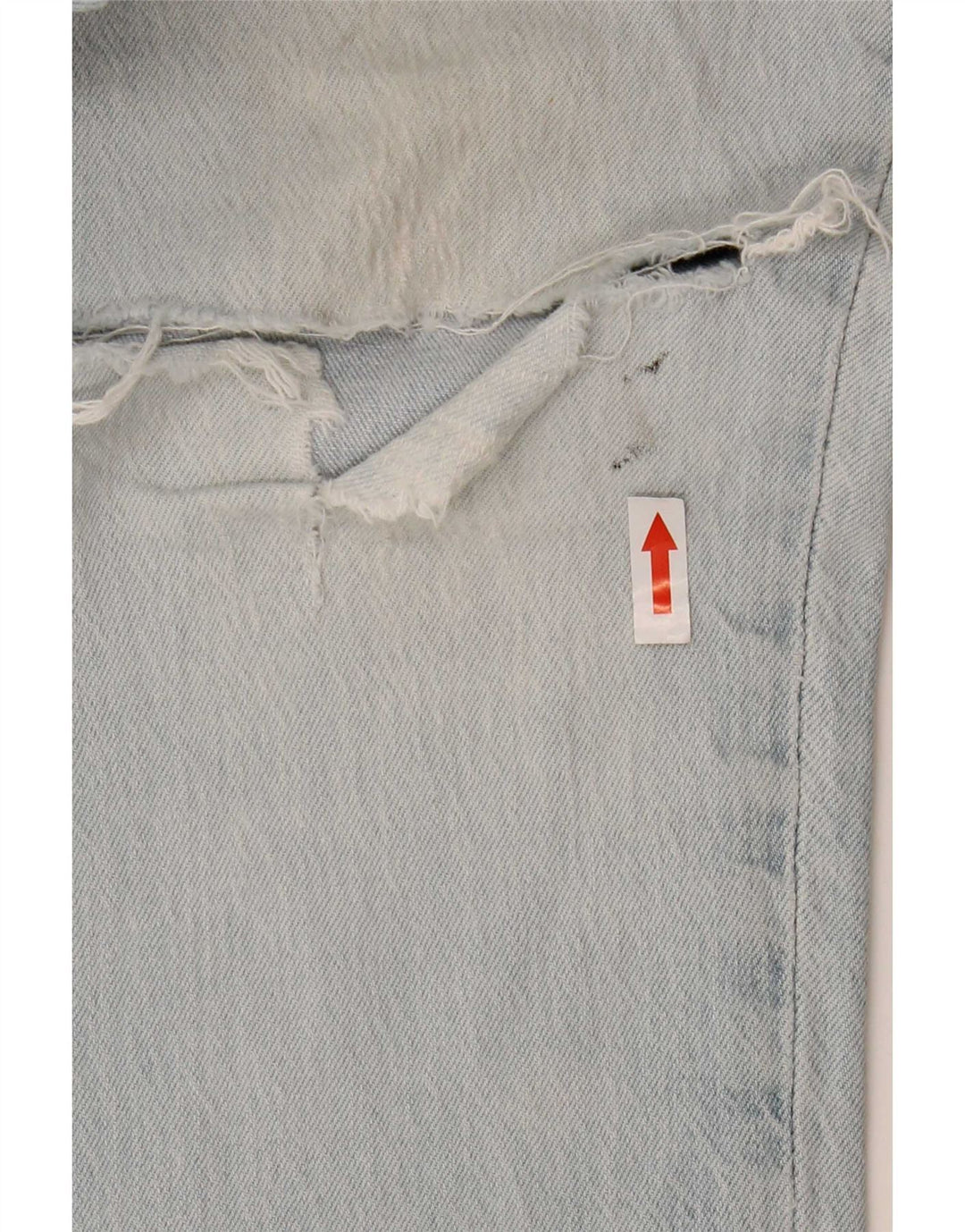 Levi's Herren 511 Distressed Slim Jeans W38 L32 Blaue Baumwolle