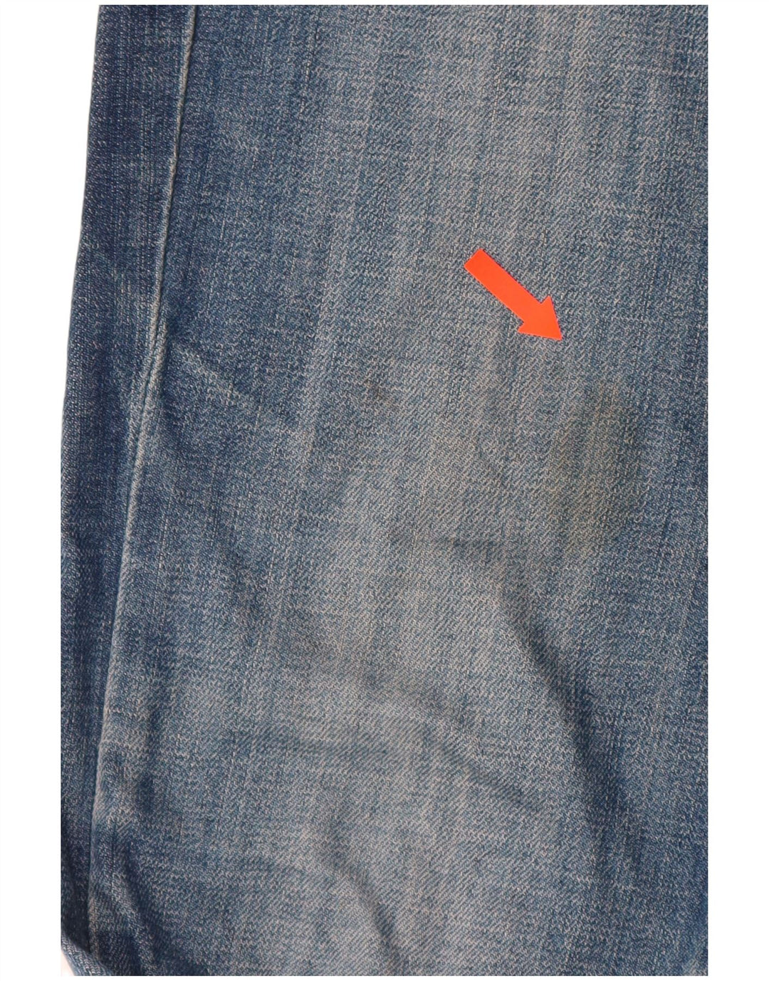 ARMANI Damen Indigo Straight Jeans W27 L28 Blaue Baumwolle