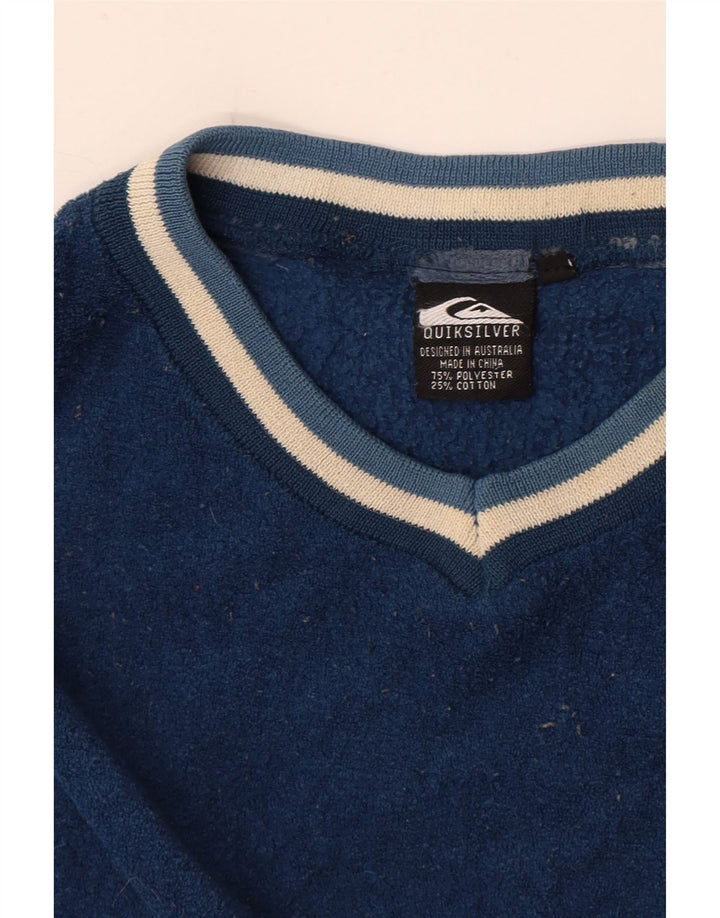 Quiksilver Herren Fleecepullover 2XL Blau Polyester