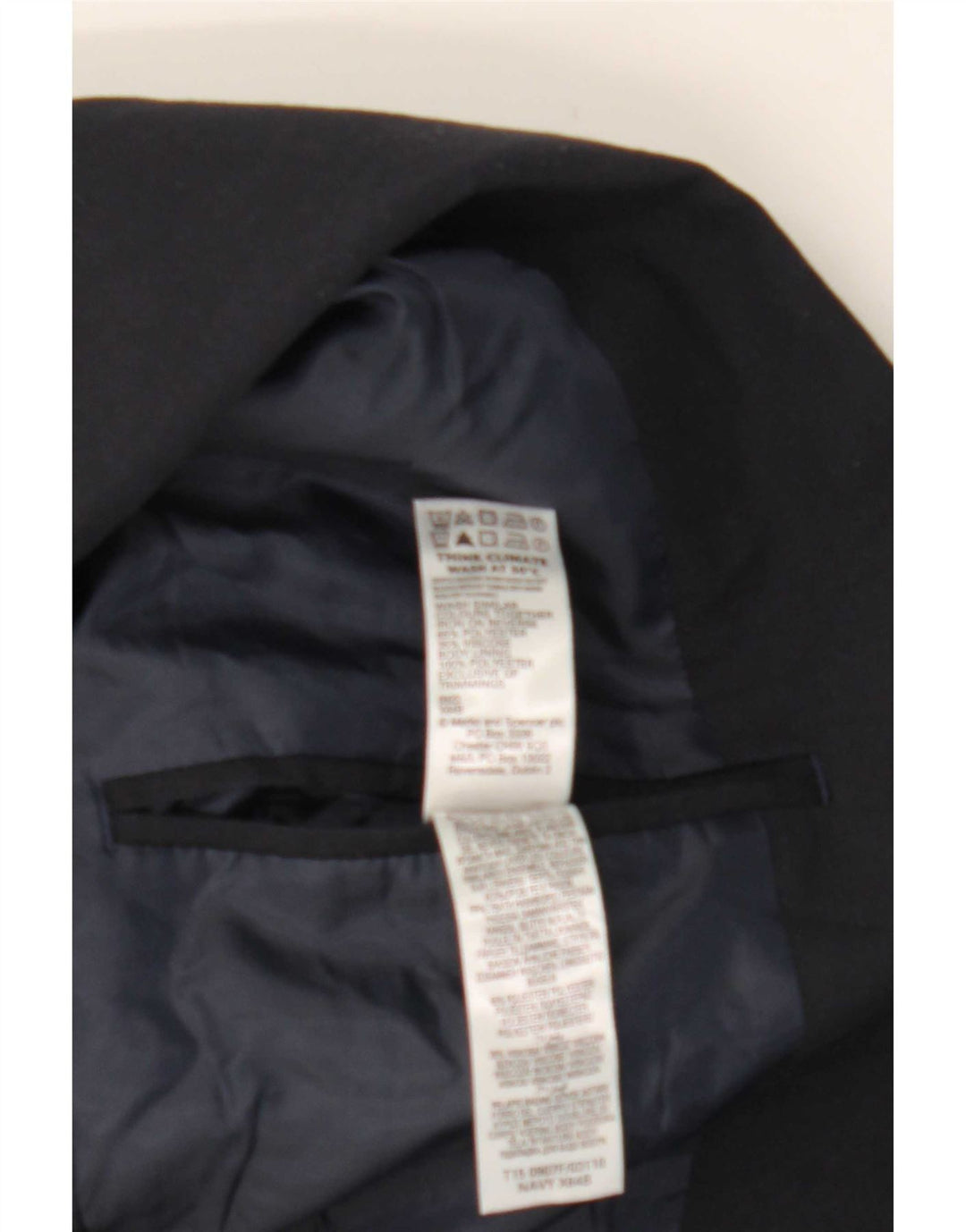 Marks & Spencer Herren-Blazer mit 2 Knöpfen, Größe UK 38, mittleres Marineblau