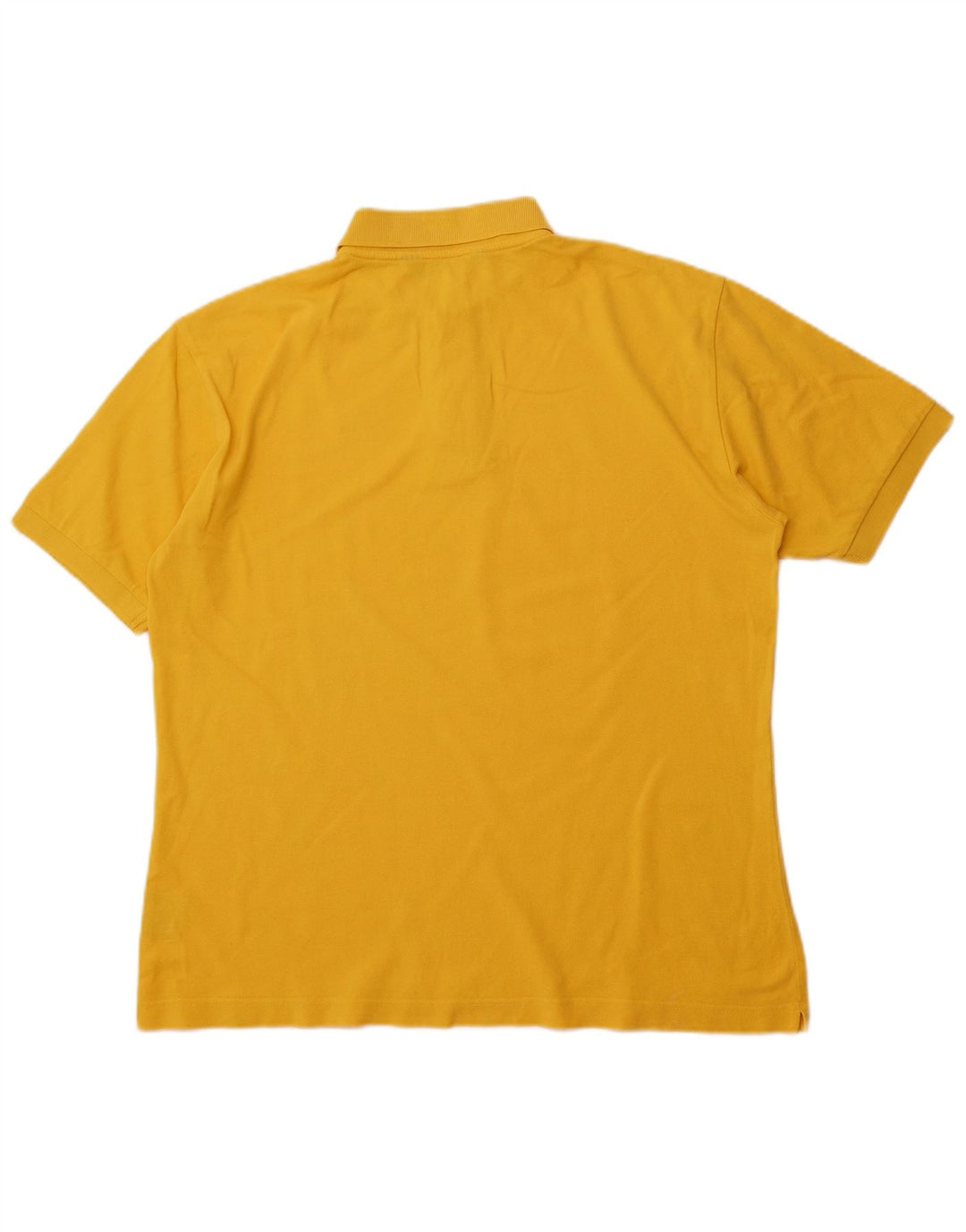 KAPPA Herren-Poloshirt, groß, gelbe Baumwolle