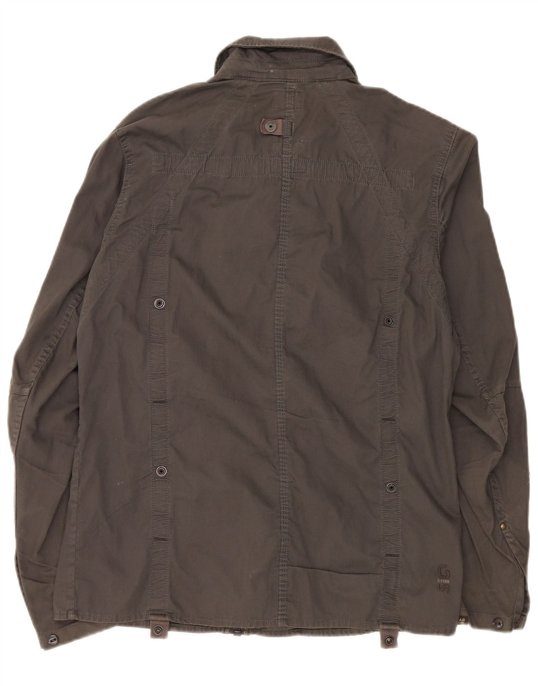 G-Star Herren Utility Jacke UK 42 XL Khaki Baumwolle