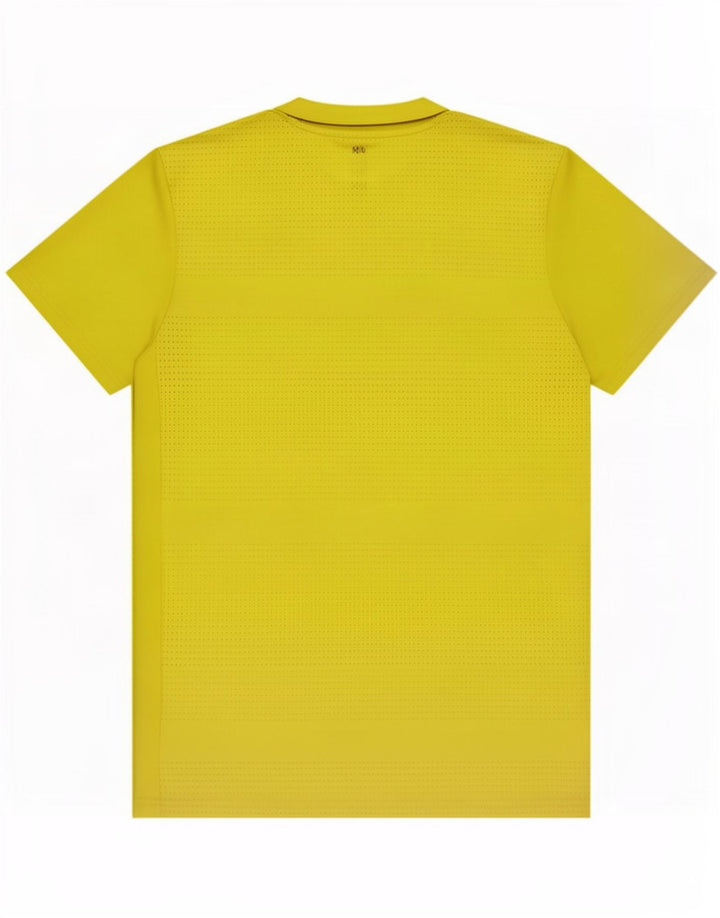 Adidas Herren Climacool T-Shirt Top Mittelgelbes Polyester