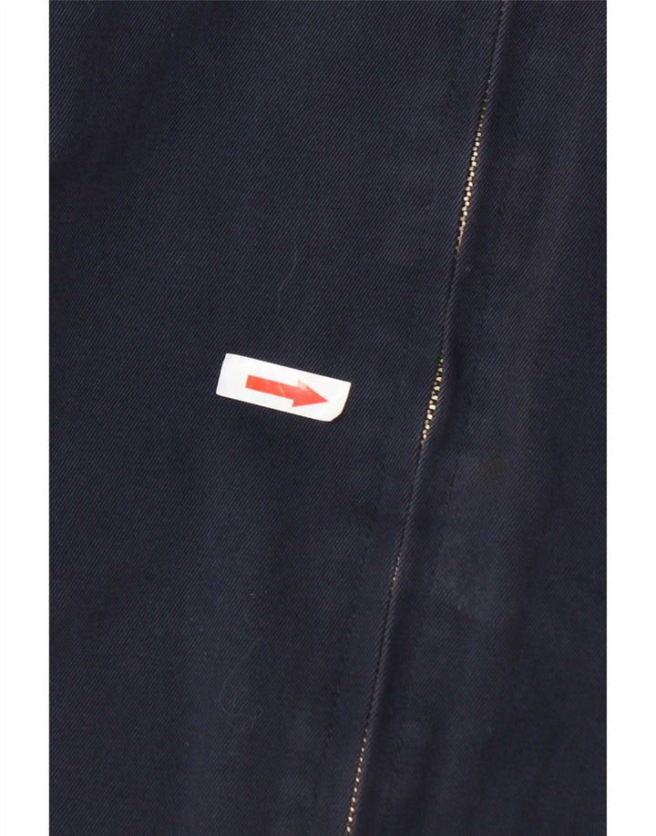 Rifle Herren Bomberjacke UK 42 2XL Marineblau Baumwolle