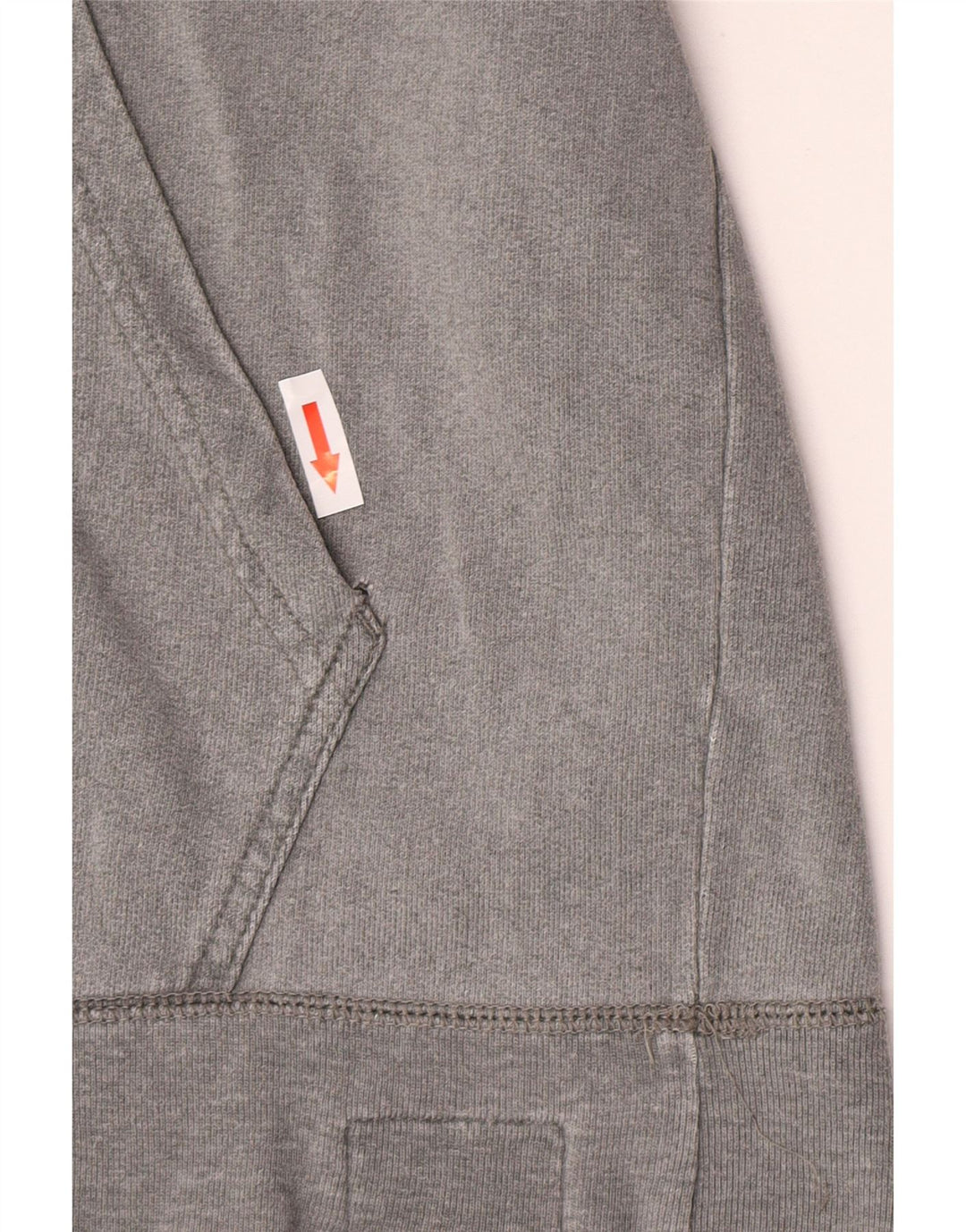 Vagabond Herren Kapuzenpullover aus mittelgrauer Baumwolle