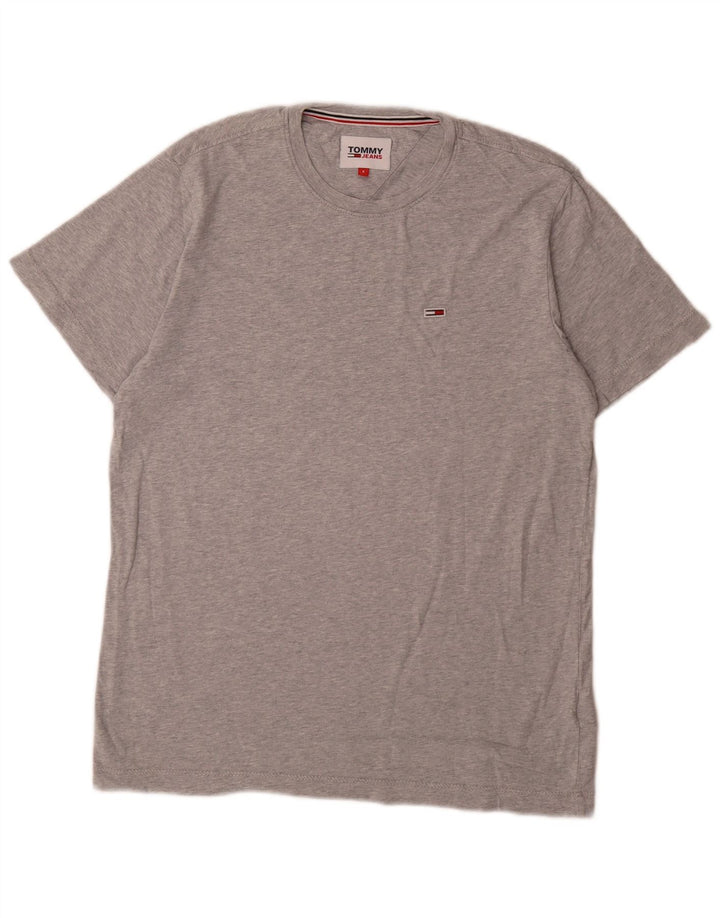 Tommy Hilfiger Herren T-Shirt Top Small Grau
