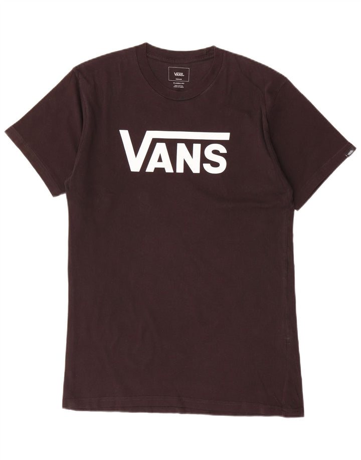 Vans Herren-T-Shirt mit klassischer Passform, mittelschwarzer Baumwolle