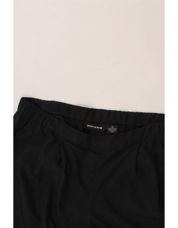 DKNY Womens Pegged Chino Trousers US 6 Medium W32 L30 Navy Blue Modal Vintage Dkny and Second-Hand Dkny from Messina Hembry 
