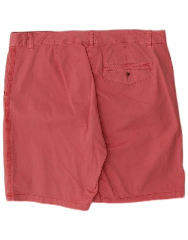Marks & Spencer Damen Chinoshorts UK 18 XL W38 Rosa Baumwolle