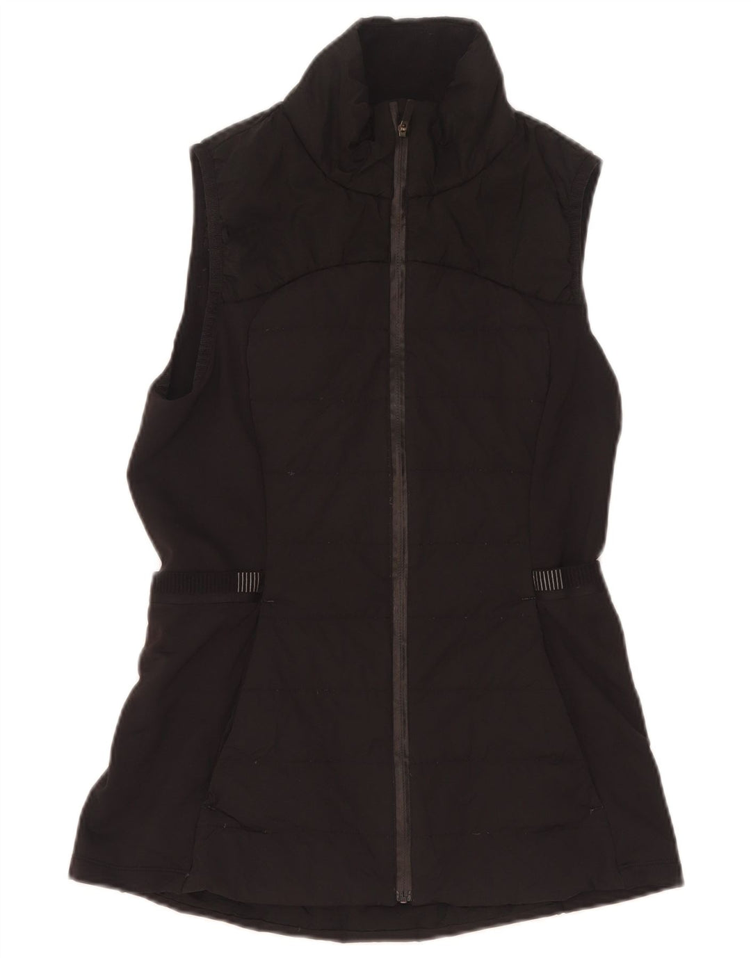 Lululemon Damen Weste US 6 Mittelschwarzes Nylon