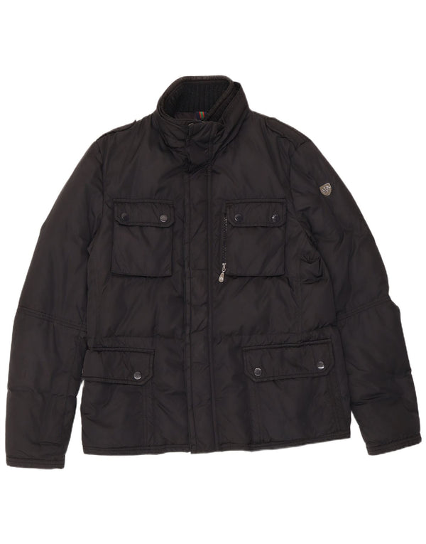 Fradi Herren Wattierte Jacke IT 52 XL Schwarz Polyester