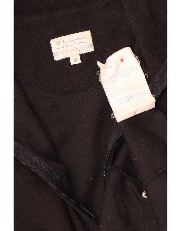 Champion Damen Fleecejacke UK 12 Medium Schwarz Polyester