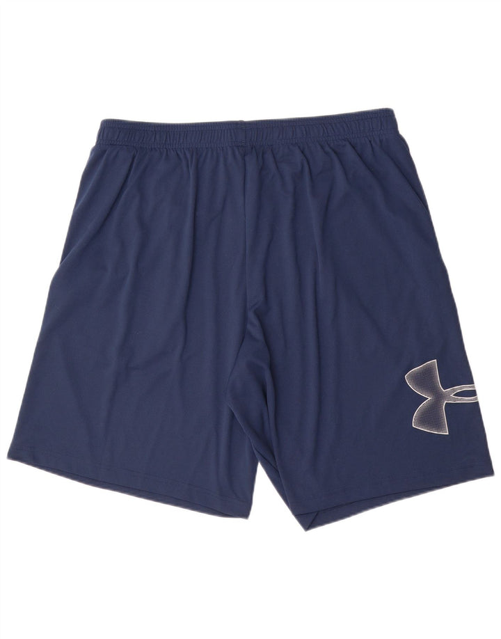 UNDER ARMOUR Herren Graphic Sport Shorts XL Marineblau Polyester