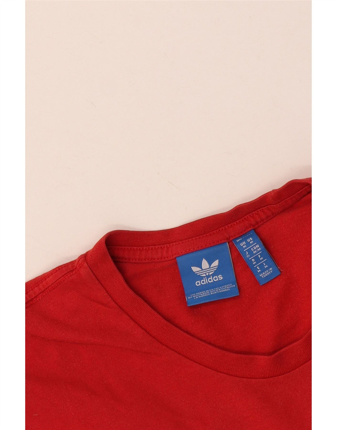 Adidas Herren Grafik T-Shirt Top Mittelrot