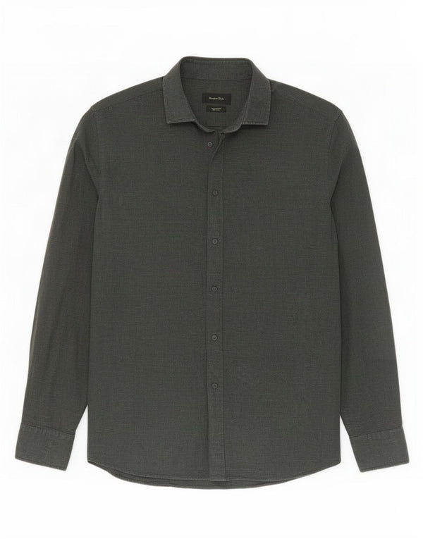 Massimo Dutti Herrenhemd Large Grün
