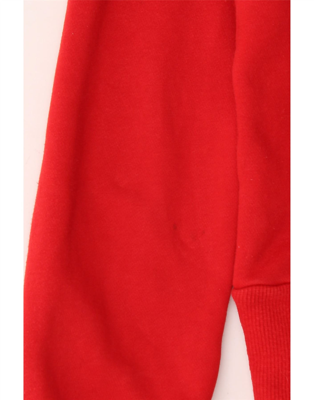 ADIDAS Womens Graphic Hoodie Jumper EU 38 Medium Red Cotton Vintage Adidas and Second-Hand Adidas from Messina Hembry 