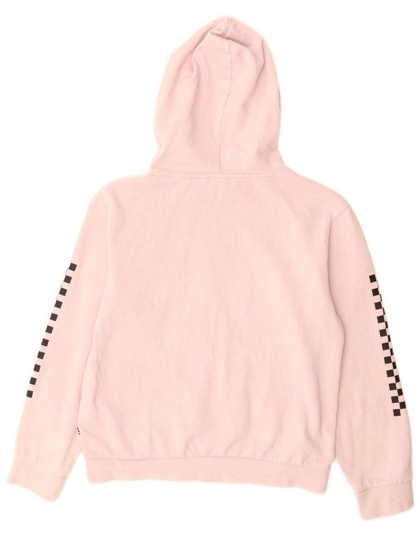 VANS Mädchen-Kapuzenpullover mit Grafik, 14–15 Jahre, XL, Rosa, Baumwolle