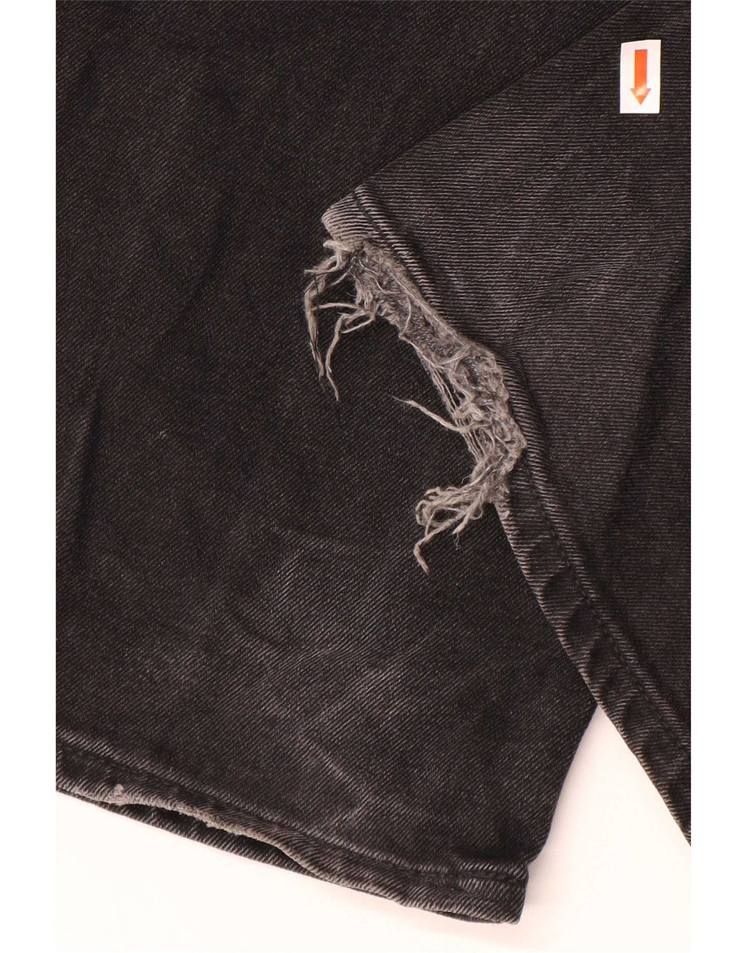 Marks & Spencer Herren Regular Straight Jeans W32 L31 Schwarze Baumwolle