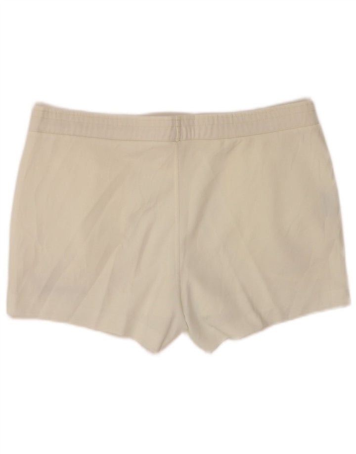 Sergio Tacchini Herren Sportshorts IT 50 XL Weiß Polyester