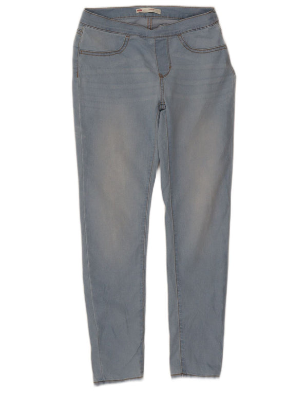 Levi's Mädchen-Leggings, Röhrenjeans, 11–12 Jahre, W28, L25, blaue Baumwolle