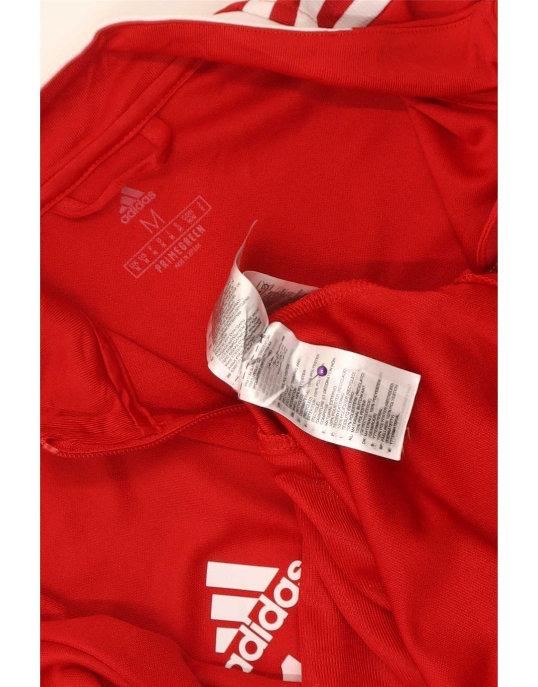 Adidas Herren Aeroready Trainingsanzug Top Jacke Mittelrotes Polyester