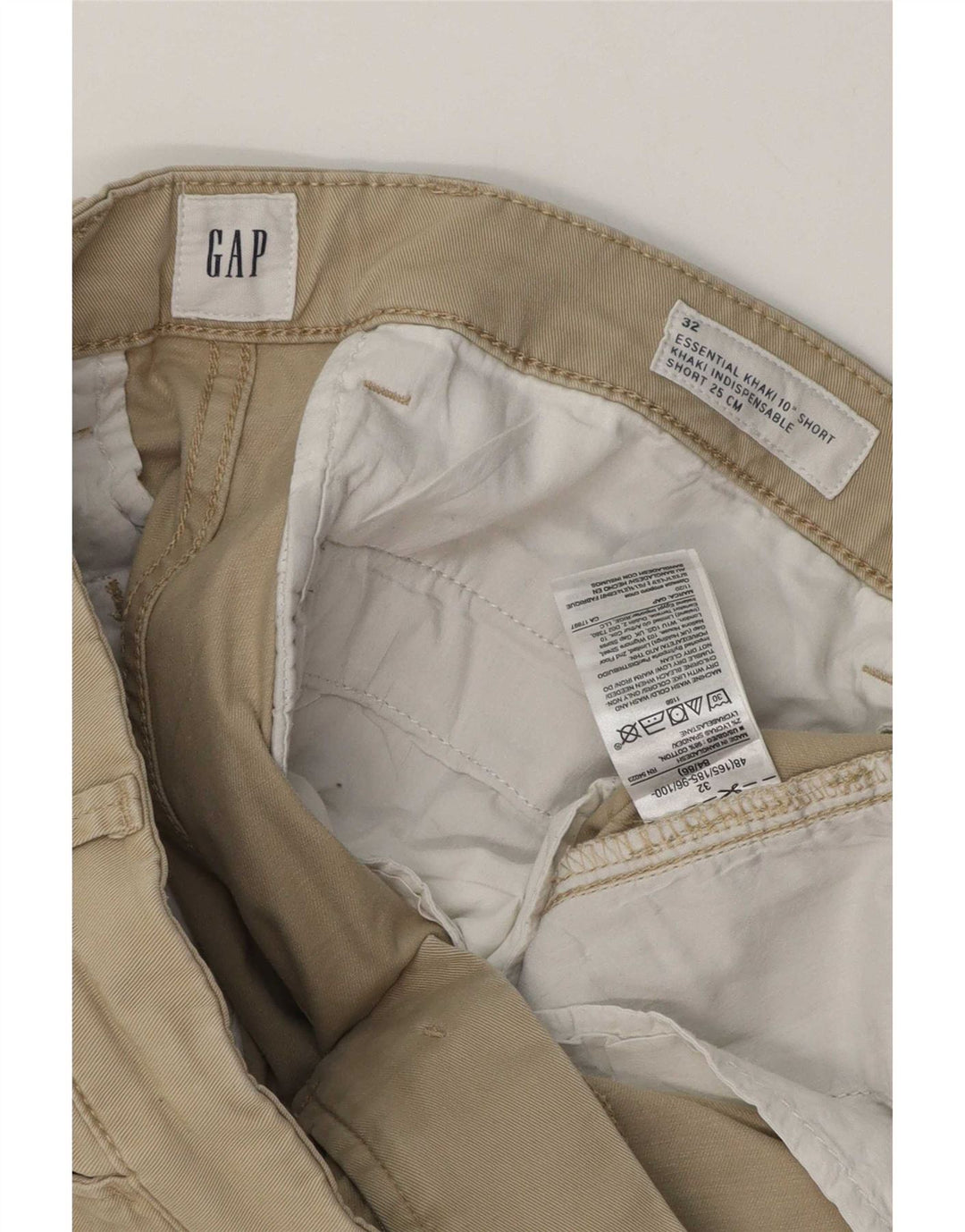 Gap Herren Chinoshorts W32 Medium Khaki Baumwolle