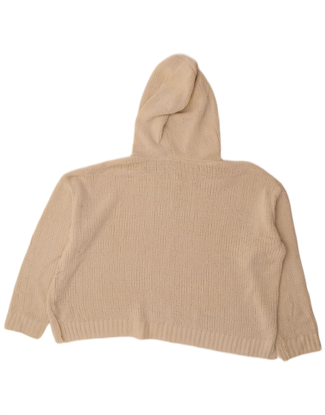 Roxy Damen-Pullover mit Kapuze, übergroß, UK 16, Größe L, gebrochenes Weiß, Polyester