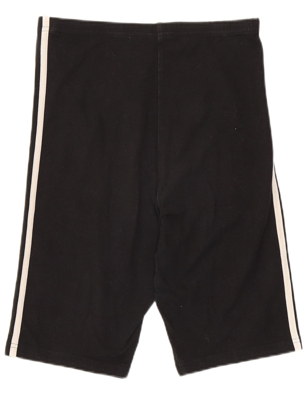Adidas Sportshorts für Mädchen, 13–14 Jahre, schwarze Baumwolle