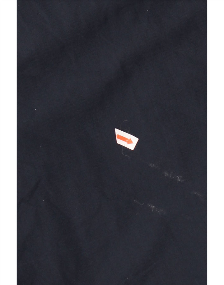 Adidas Herren-Trainingsanzug mit grafischem Oberteil, groß, marineblau, Polyester