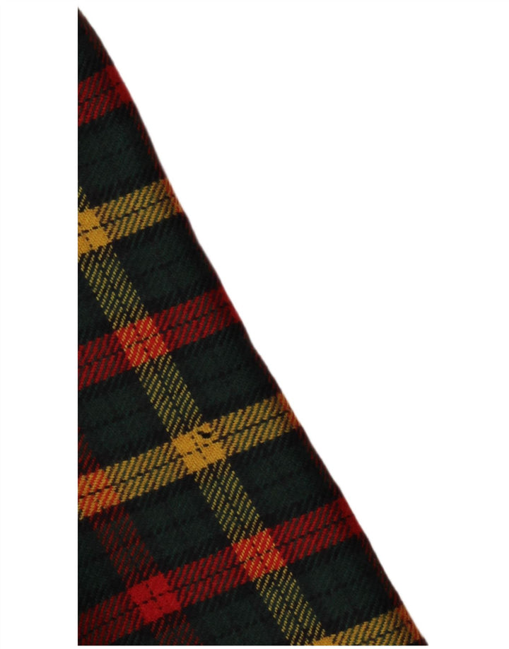 Superior Damen-Blazer mit 3 Knöpfen, IT 46, groß, grün kariert, Schurwolle