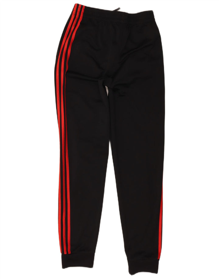 Adidas Jungen-Trainingshose, Jogginghose, 12–13 Jahre, Größe L, Schwarz, Polyester