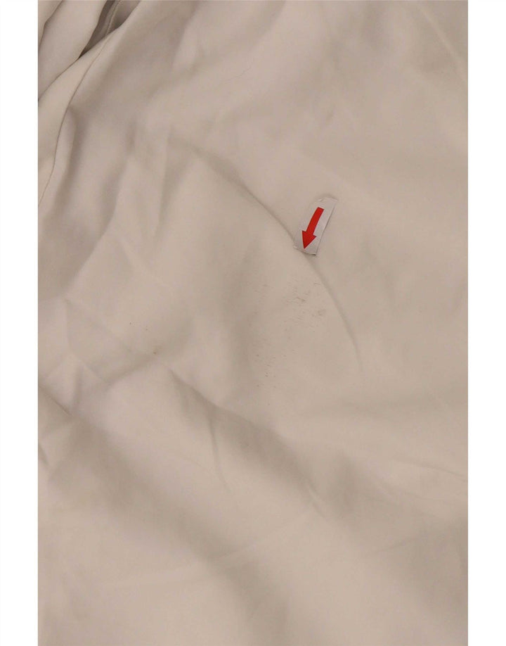 Puma Damen Bermuda Sport Shorts UK 10 Small Weiß Nylon