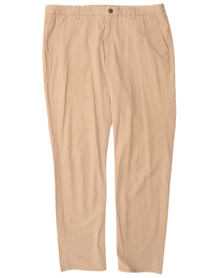 BONOBOS Herren Slim Chinohose W38 L32 Beige Baumwolle