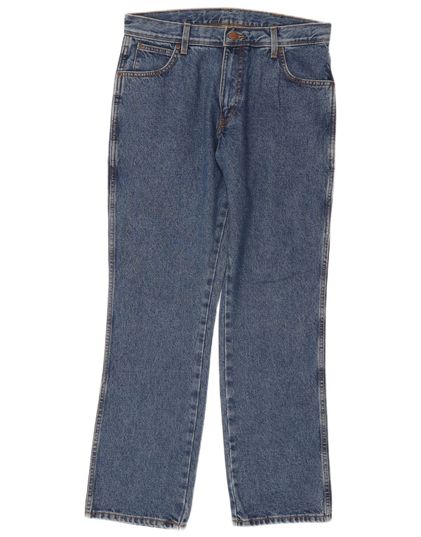 Wrangler Herren-Jeans mit normaler Passform, gerade Passform, W34, L32, Blau, Baumwolle