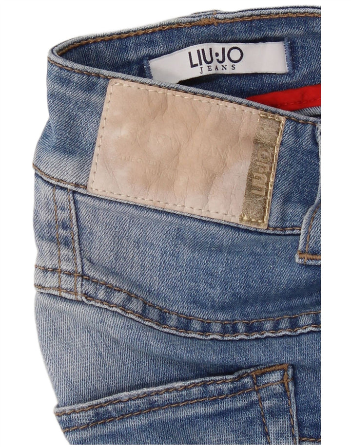 Liu Jo Damen Slim Jeans W30 L29 Blau