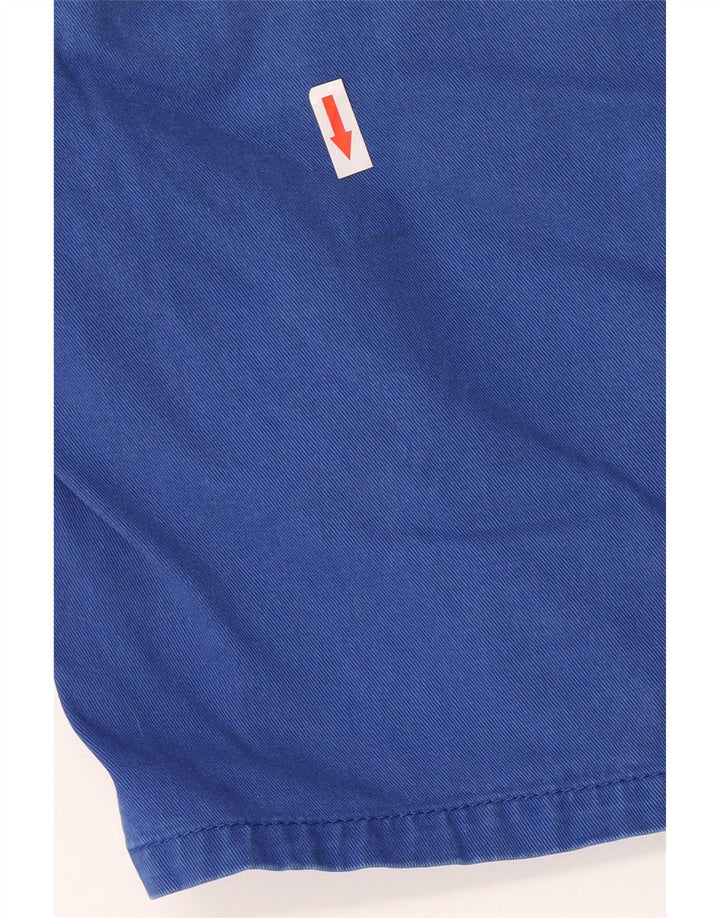 Timberland Herren Chinoshorts Medium W30 Blaue Baumwolle
