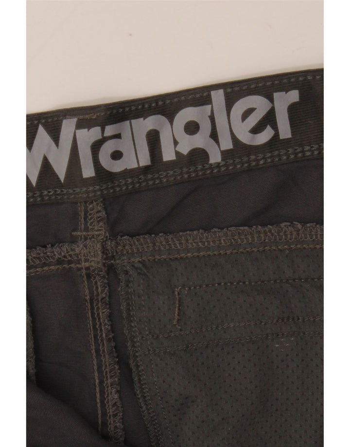 Wrangler Herren gerade Freizeithose W33 L33 Grau