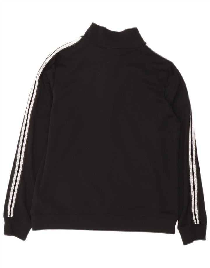 Nike Jungen-Trainingsanzug-Top-Jacke, 12–13 Jahre, groß, schwarzes Polyester