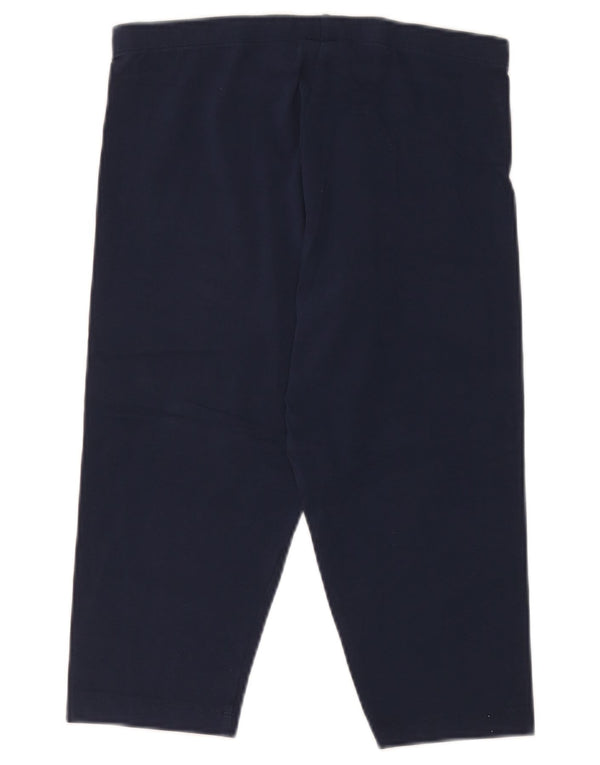 Champion Capri-Leggings für Damen, UK 18, XL, Marineblau, Baumwolle