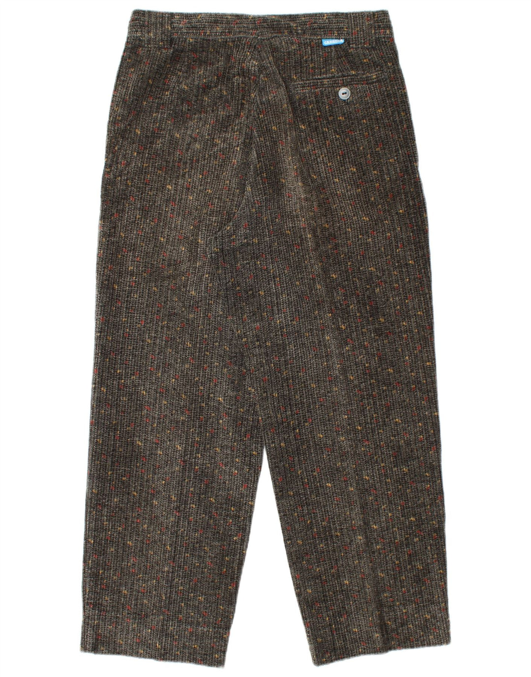 CARRERA Damen-Cordhose mit hoher Taille, IT 50, Größe L, W34, L27, Grau