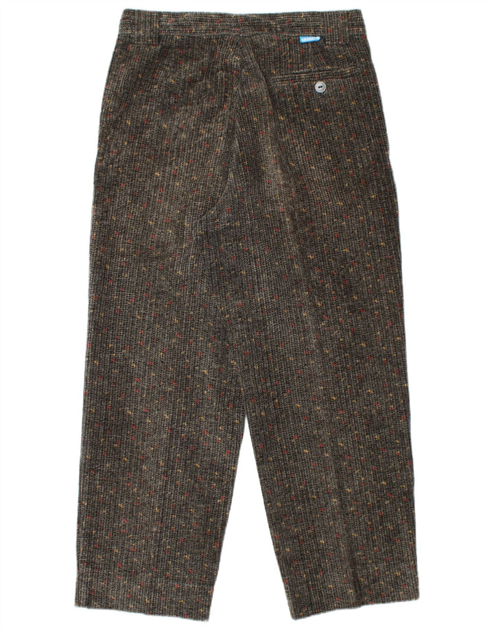 CARRERA Damen-Cordhose mit hoher Taille, IT 50, Größe L, W34, L27, Grau