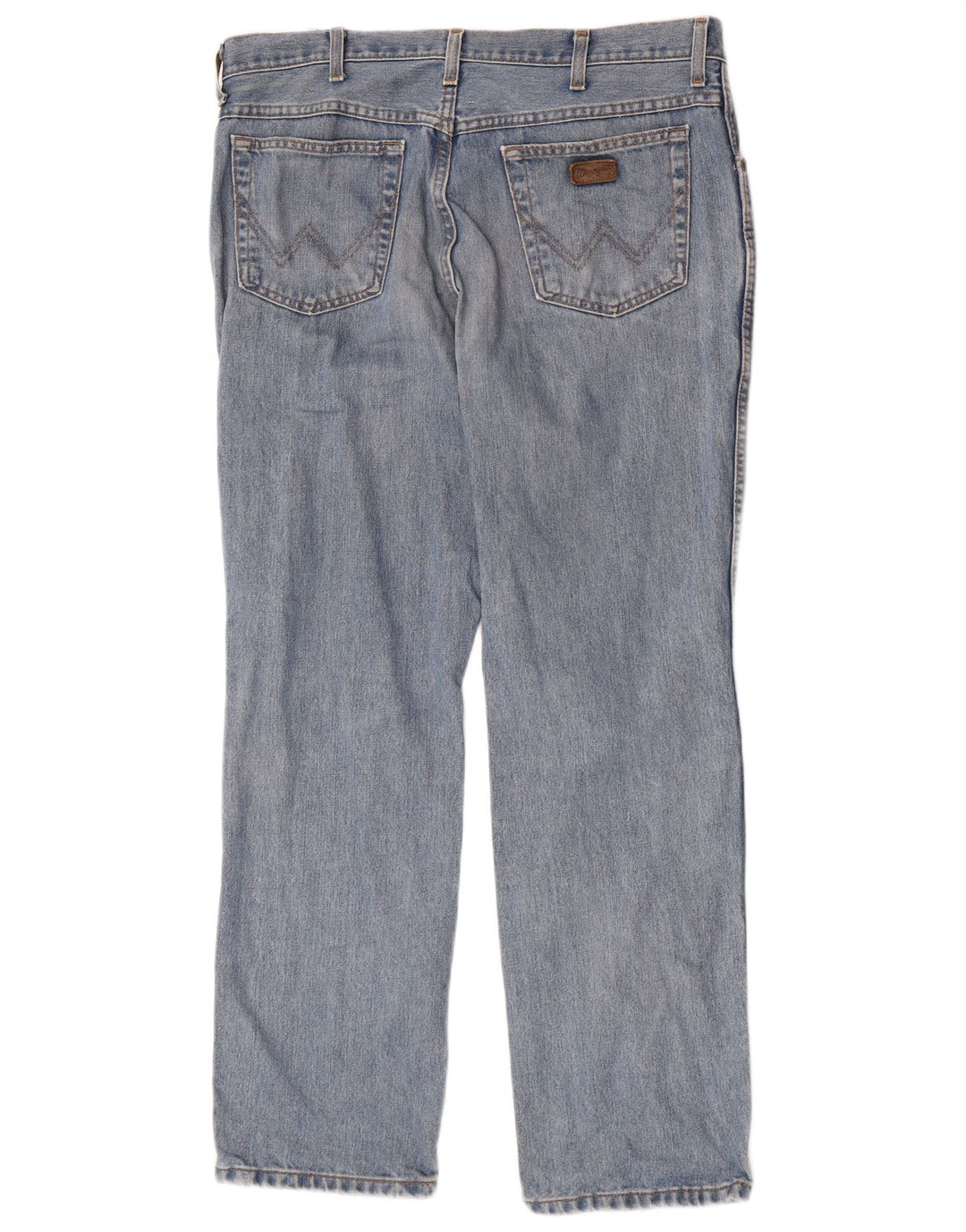 Wrangler Herren Texas Straight Jeans W38 L32 Blaue Baumwolle