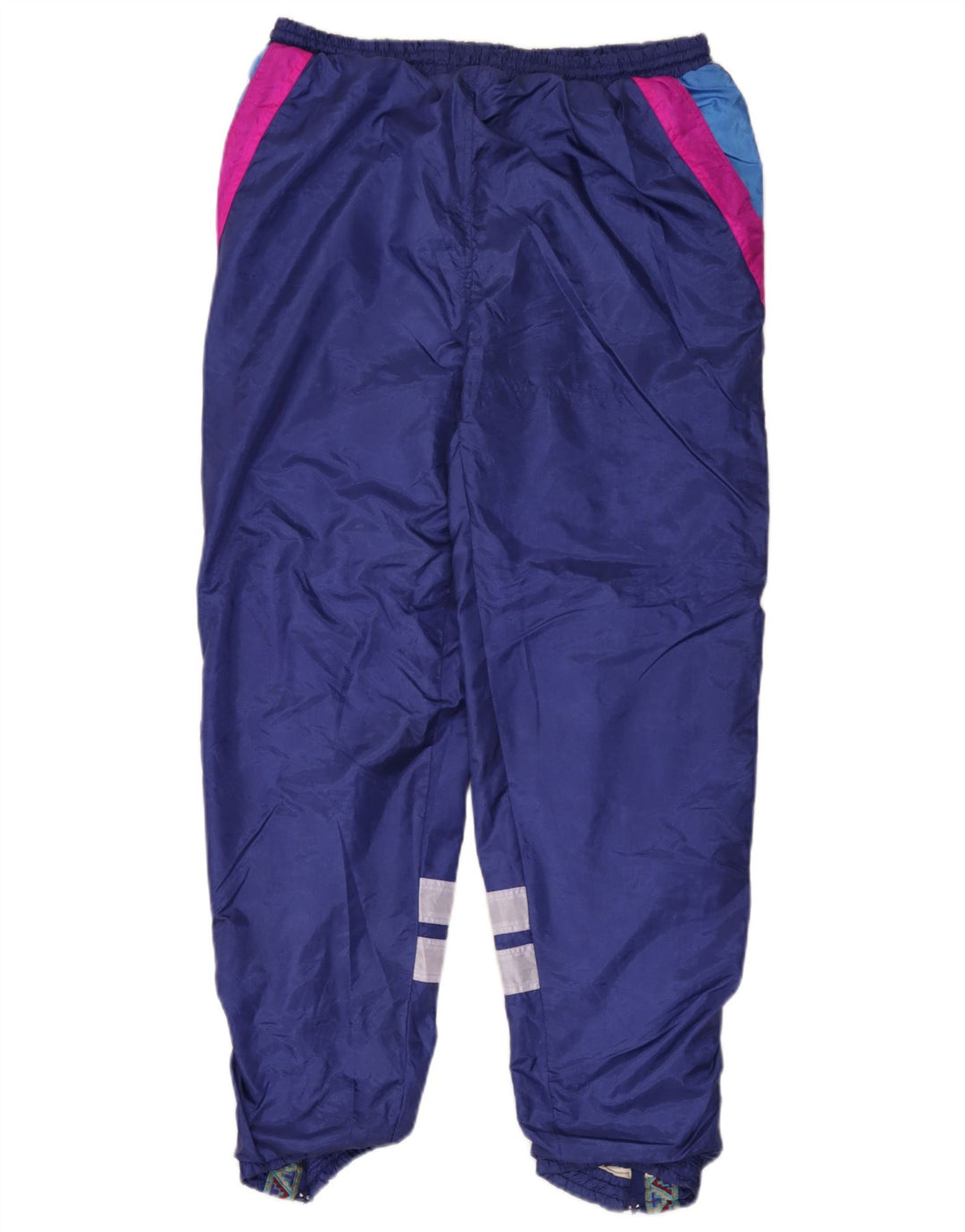 Vince Herren-Trainingshose, Jogginghose, klein, blau, Colourblock-Polyamid