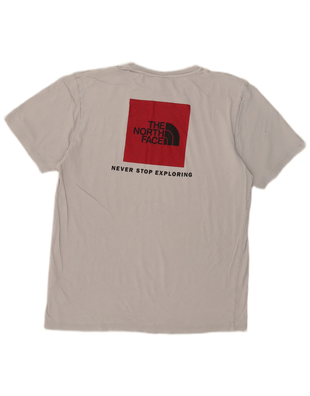 The North Face Herren-T-Shirt mit Grafik, mittelgraue Baumwolle