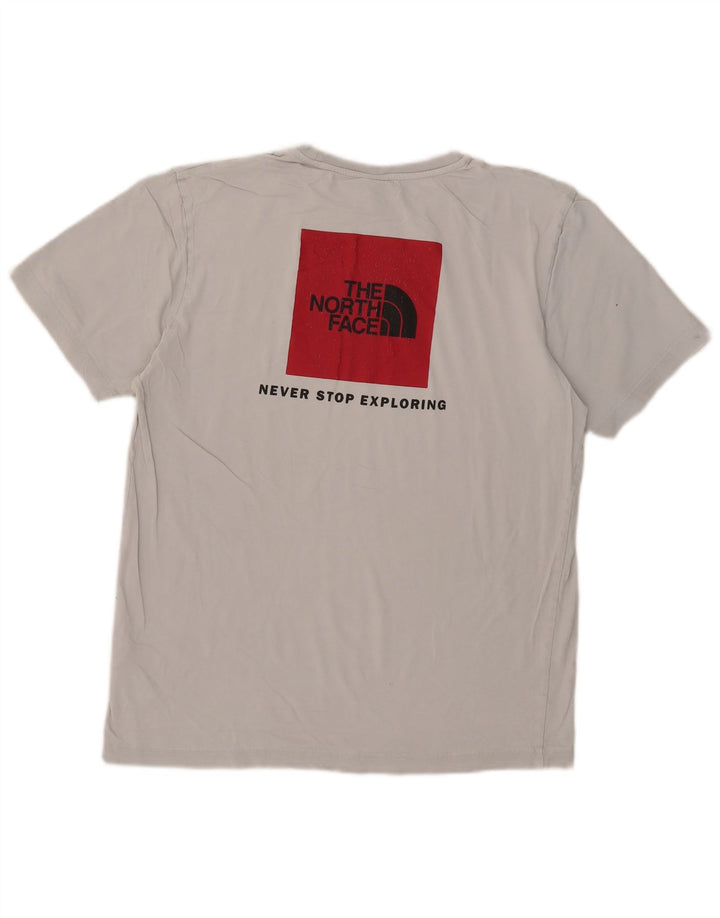 The North Face Herren-T-Shirt mit Grafik, mittelgraue Baumwolle