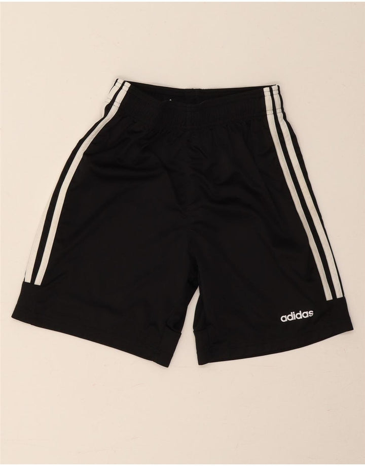 Adidas Jungen Climalite Sportshorts 13–14 Jahre, schwarzes Polyester